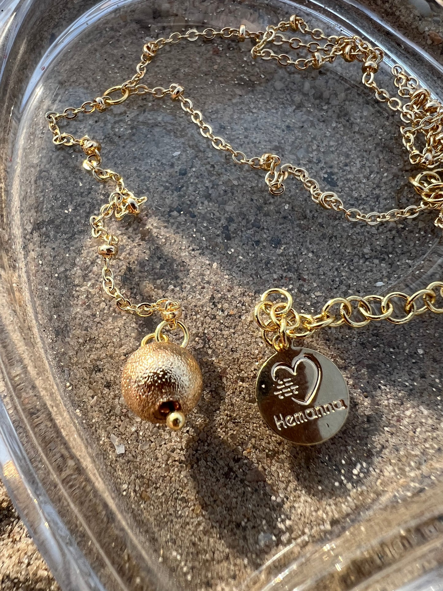 Golden Drop Y-Necklace
