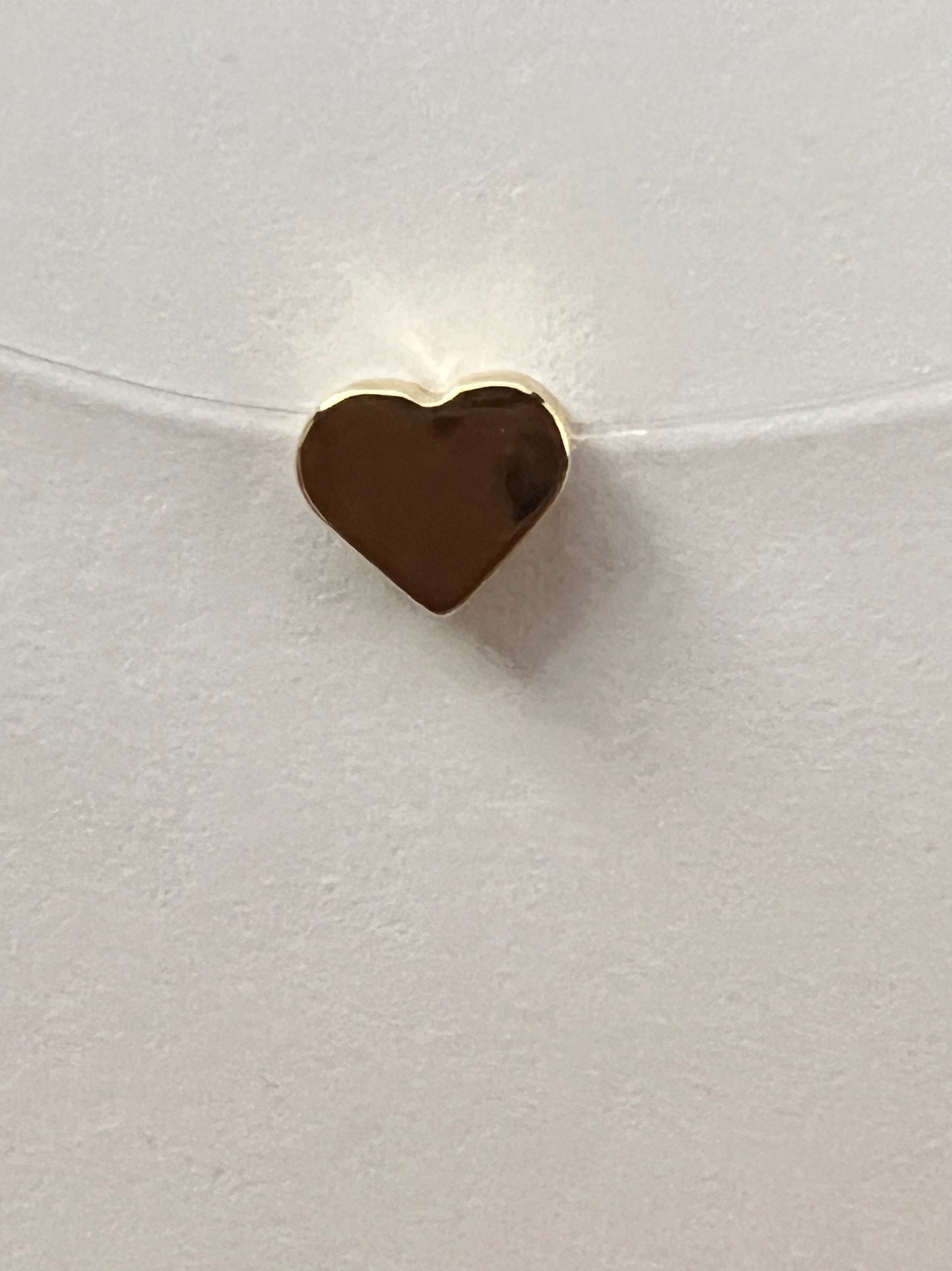 Dainty Heart & Pearl Choker