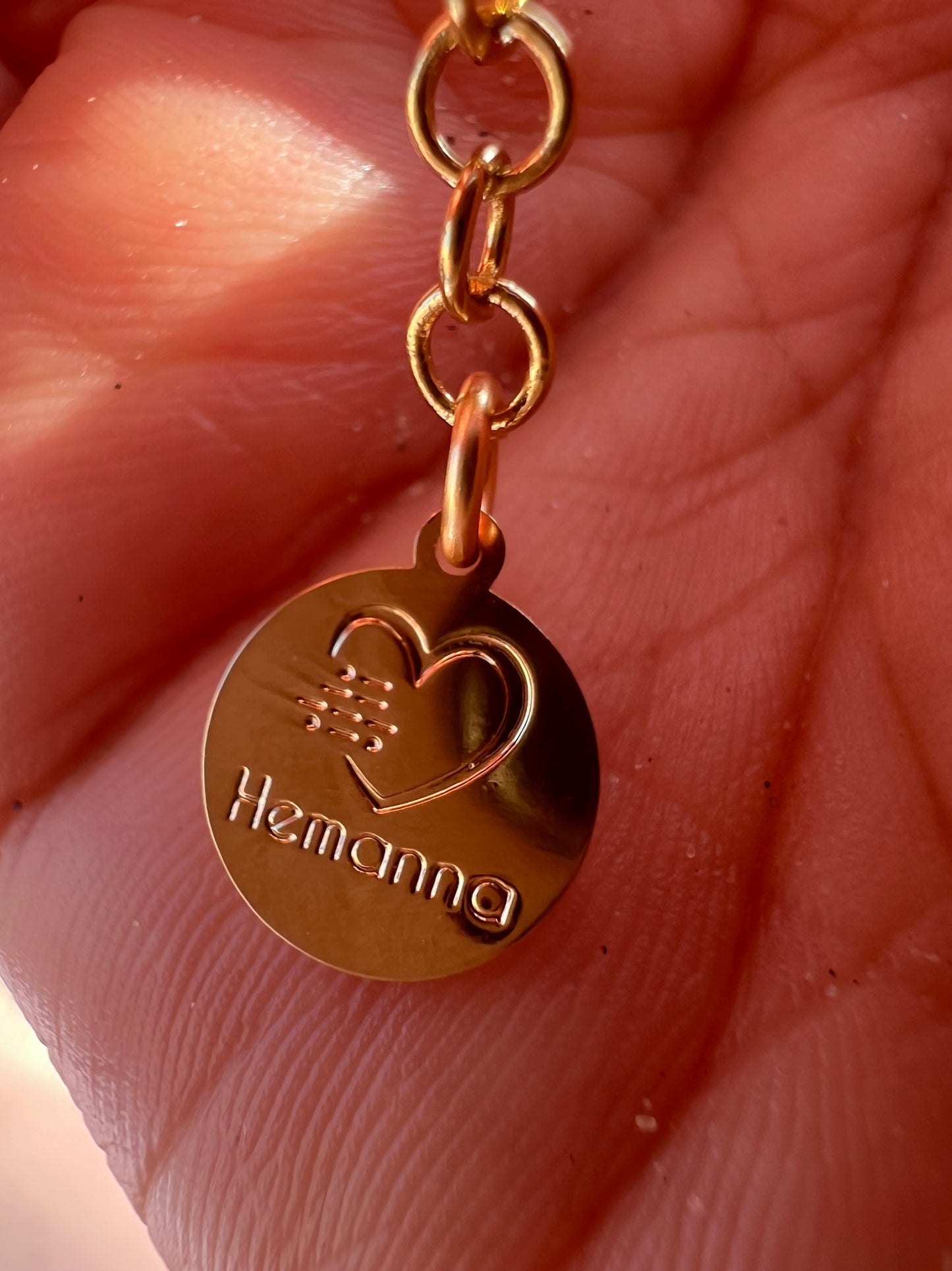 Triple Heart Pendant Bandanna Necklace
