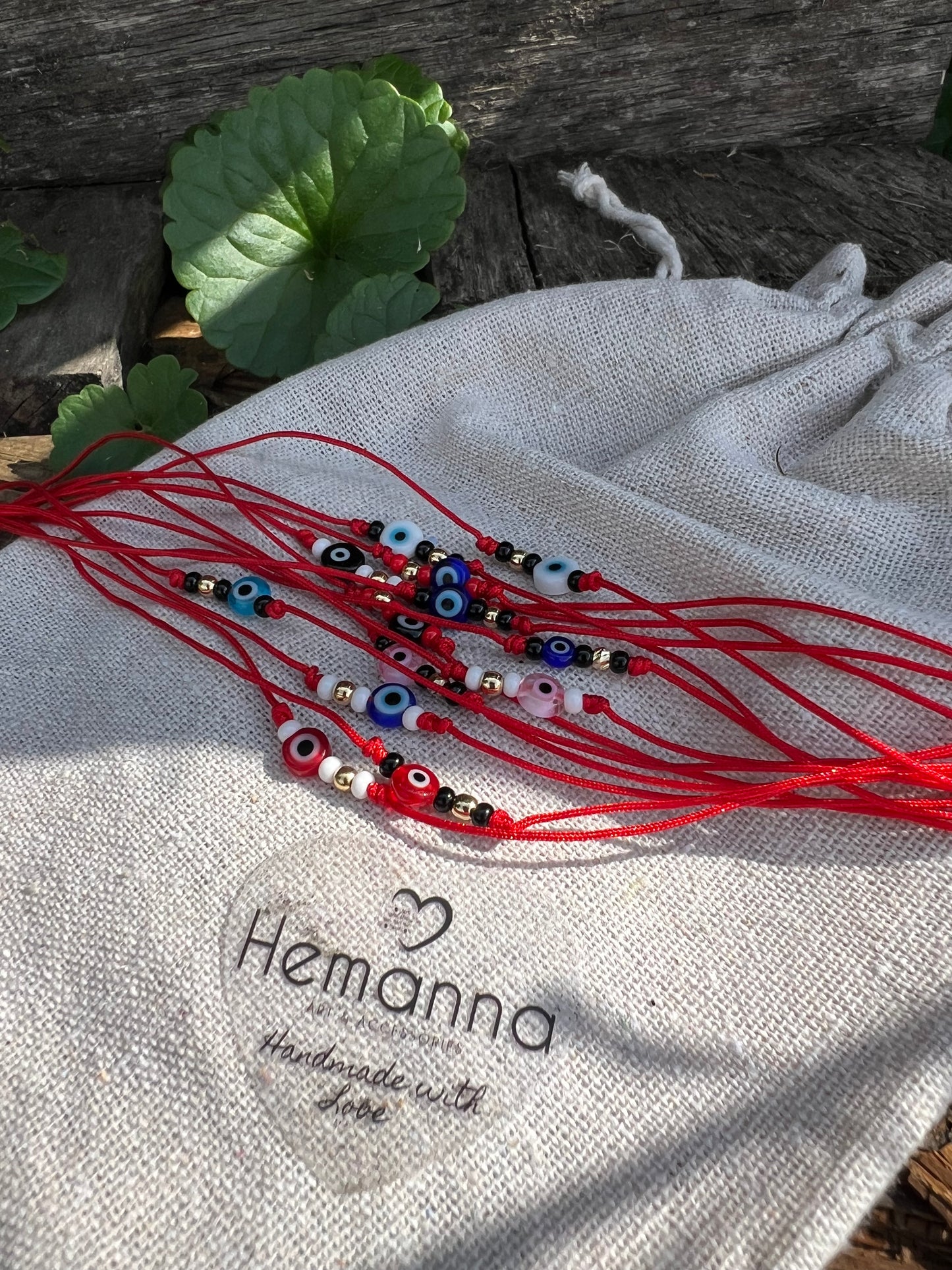 3 in 1 powers Bracelets - all evil eyes colors