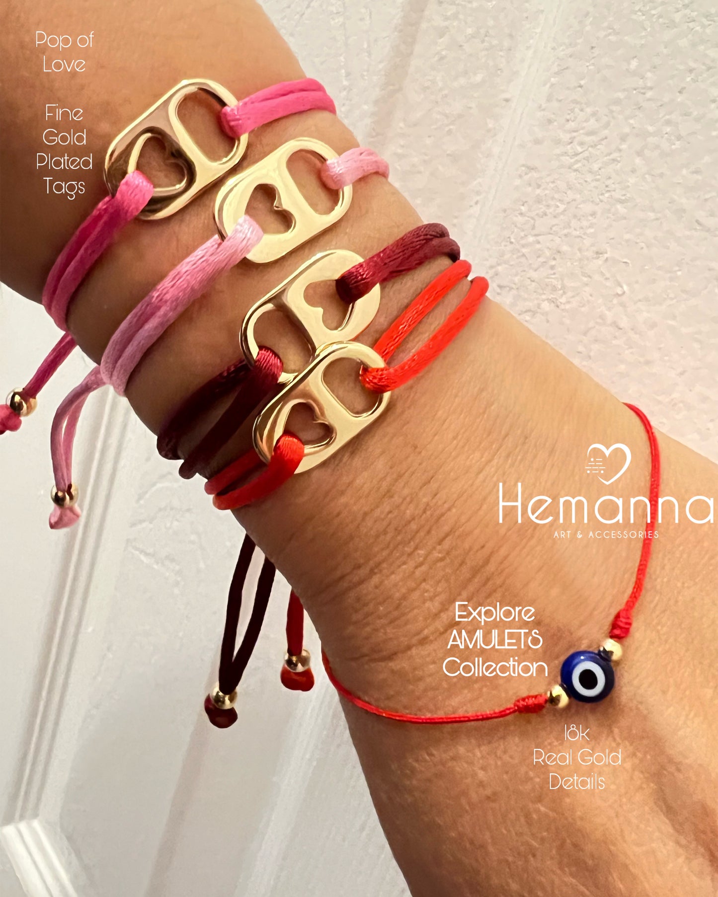 Pop of Love Bracelets
