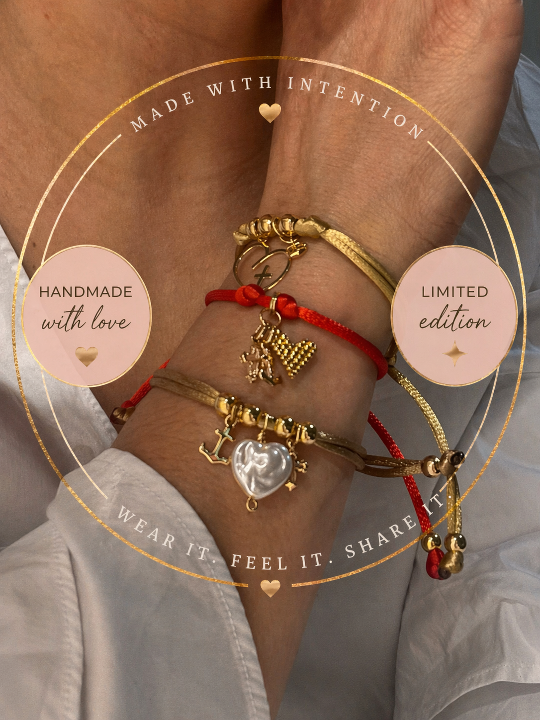 3 Graces Bracelets – Faith • Hope • Love