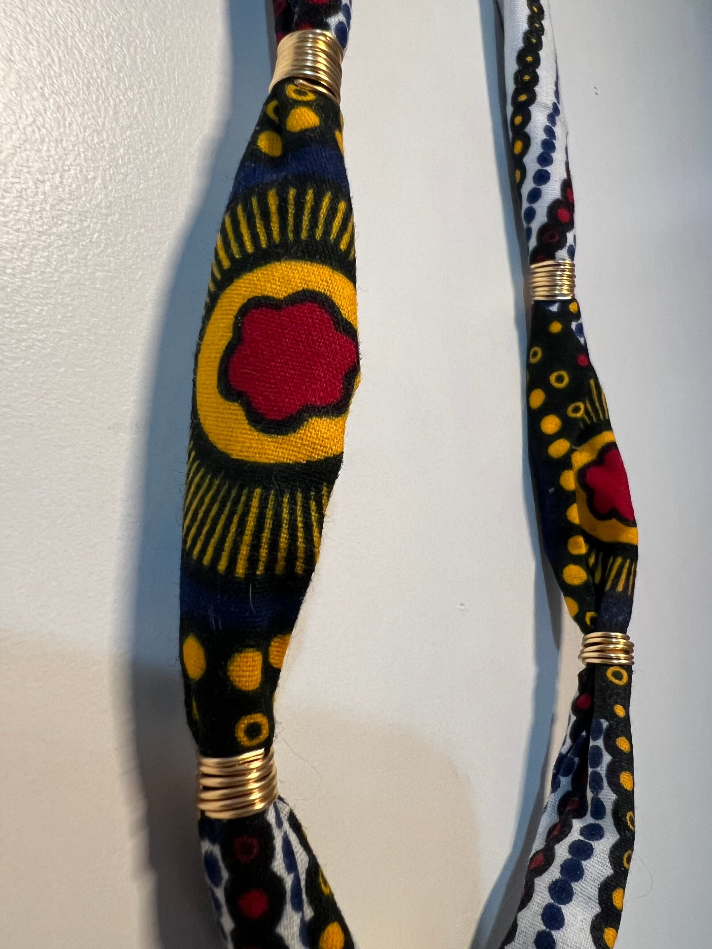 “Sol de Vida” Ethnic Bandanna Necklace