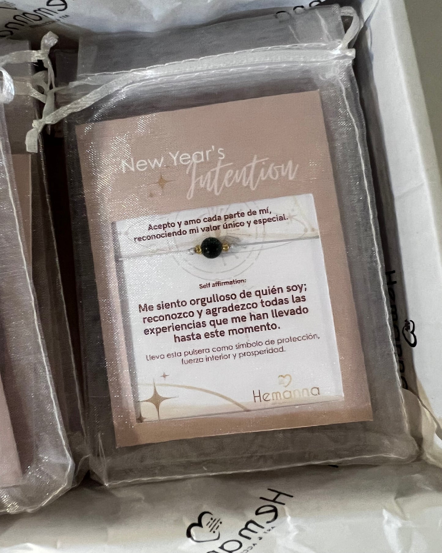 HEMANNA New Year Intentions Bracelet – Gift of Meaning