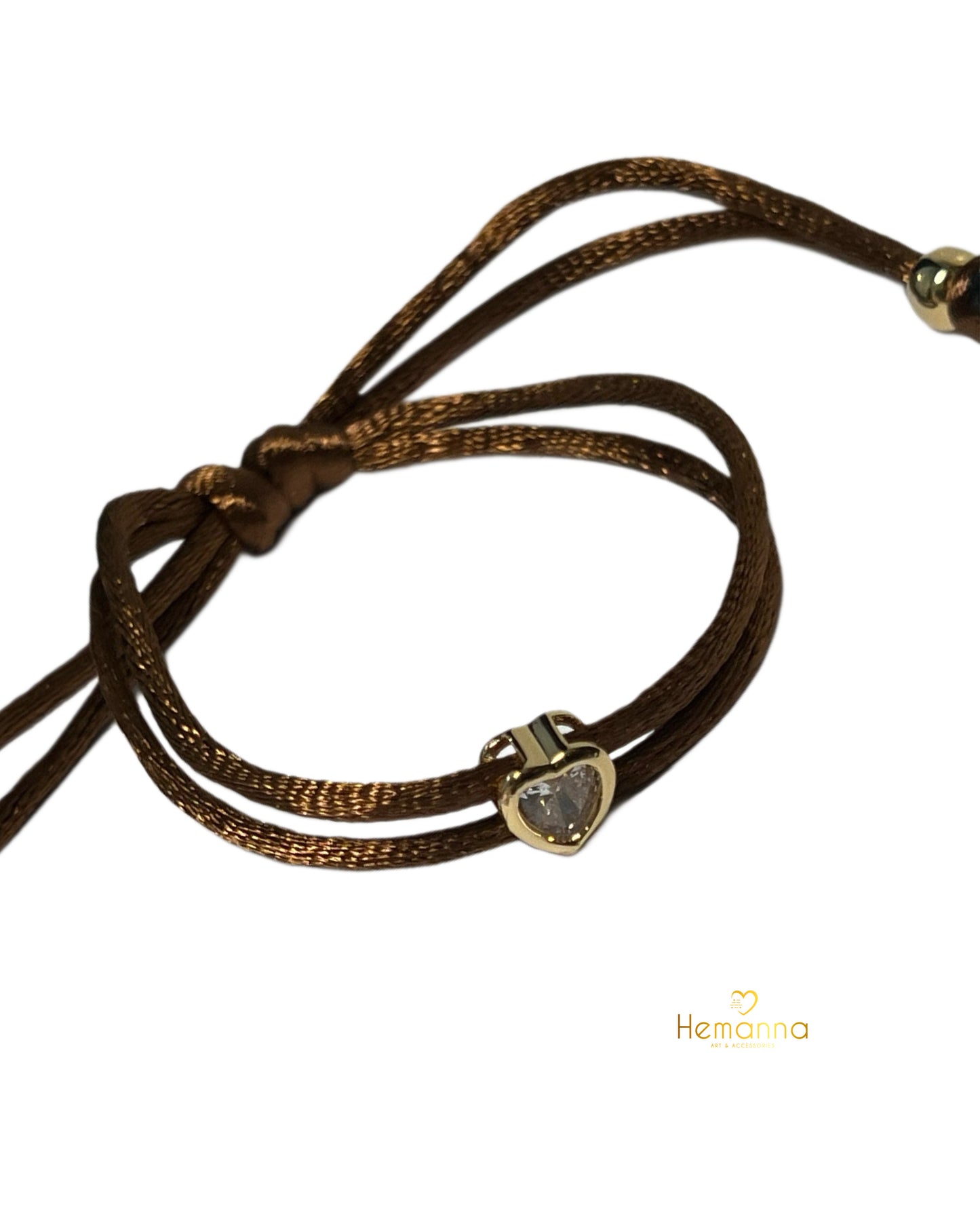 Love Link Duo| Minimal Bracelet Set | Satin Cord | Everyday Jewelry