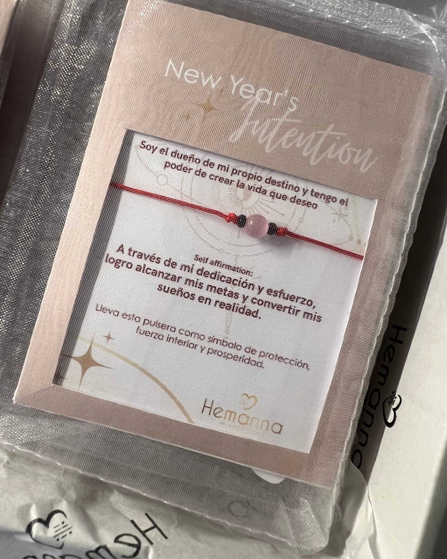 HEMANNA New Year Intentions Bracelet – Gift of Meaning