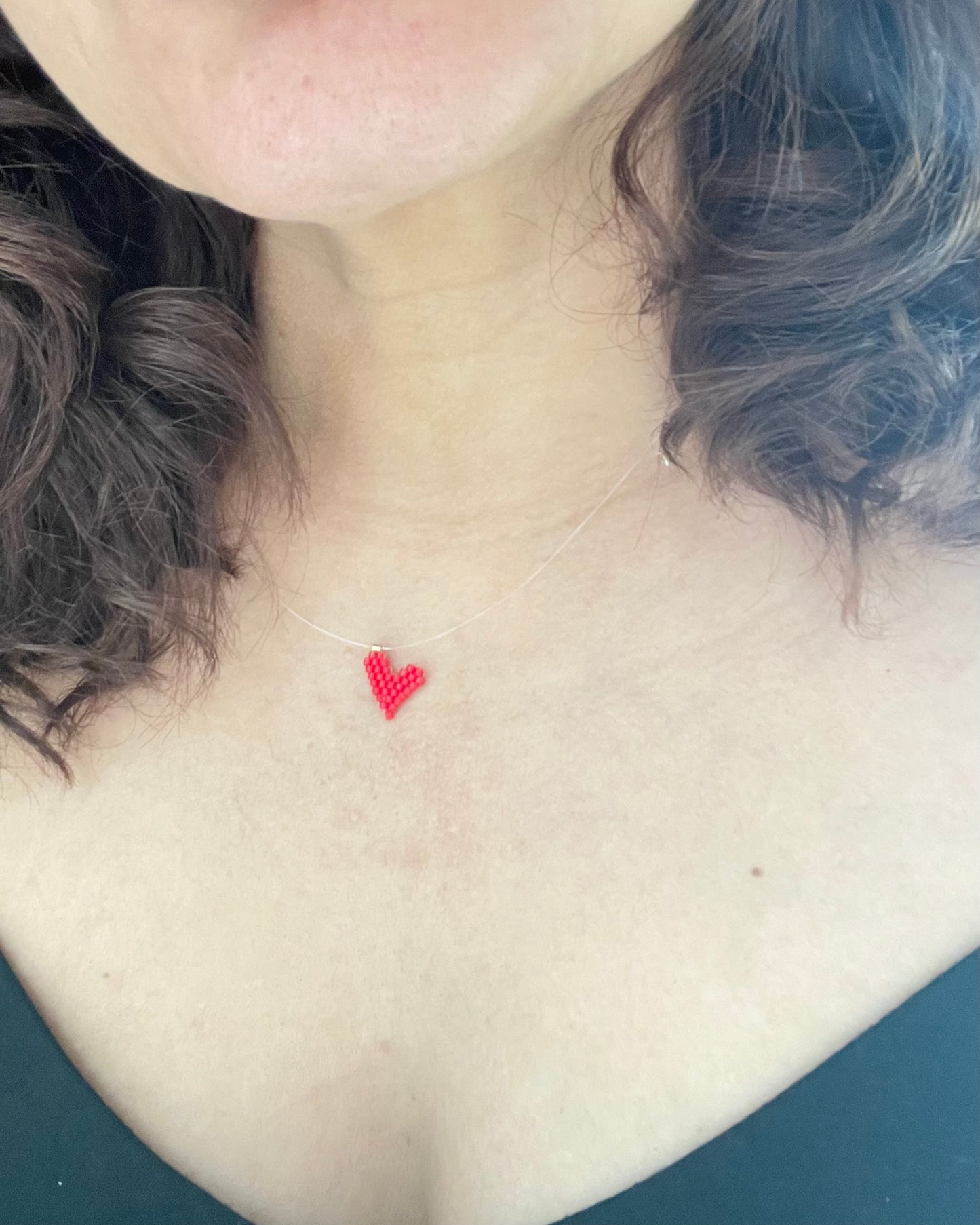 Minimalist Floating Chocker Necklaces