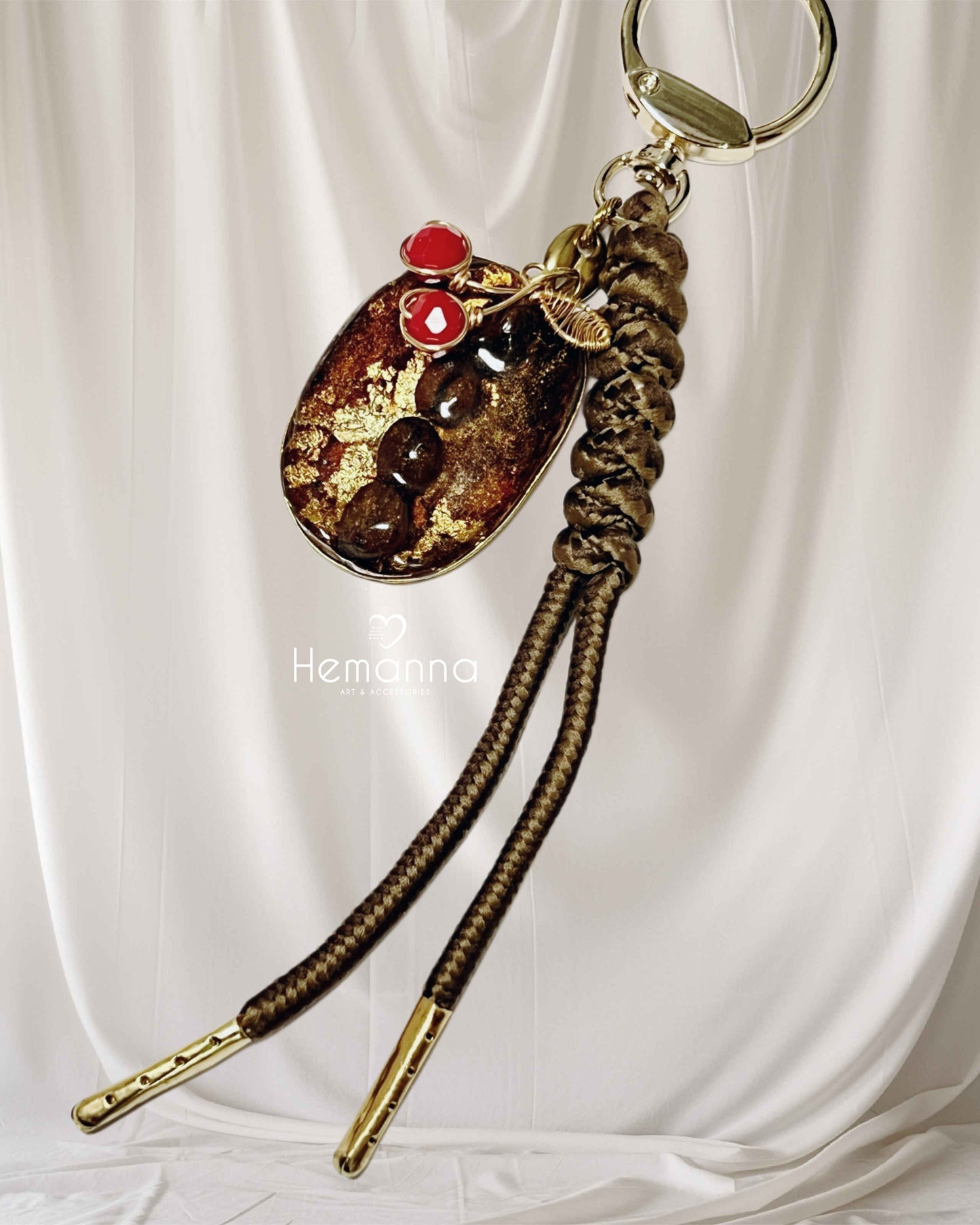 Fruity Coffee Grain Bag Charms