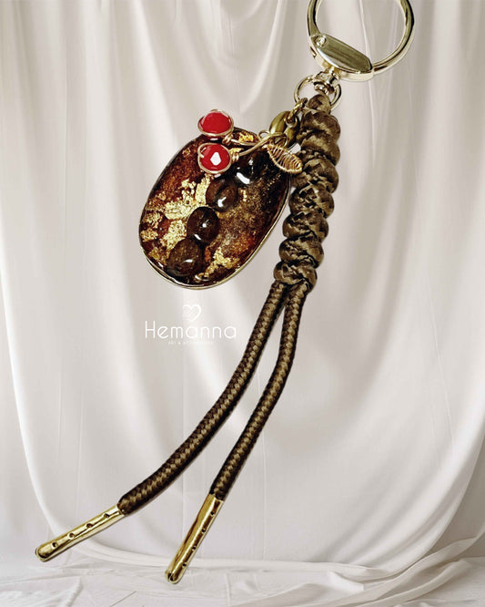 Fruity Coffee Grain Bag Charms