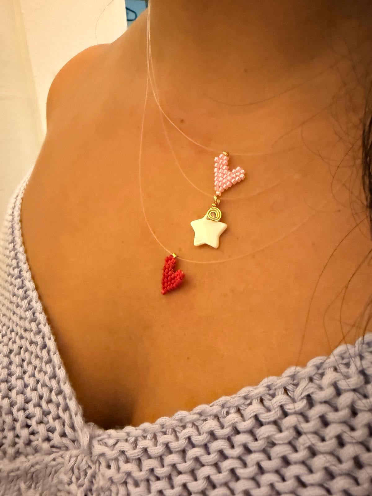 Minimalist Floating Chocker Necklaces