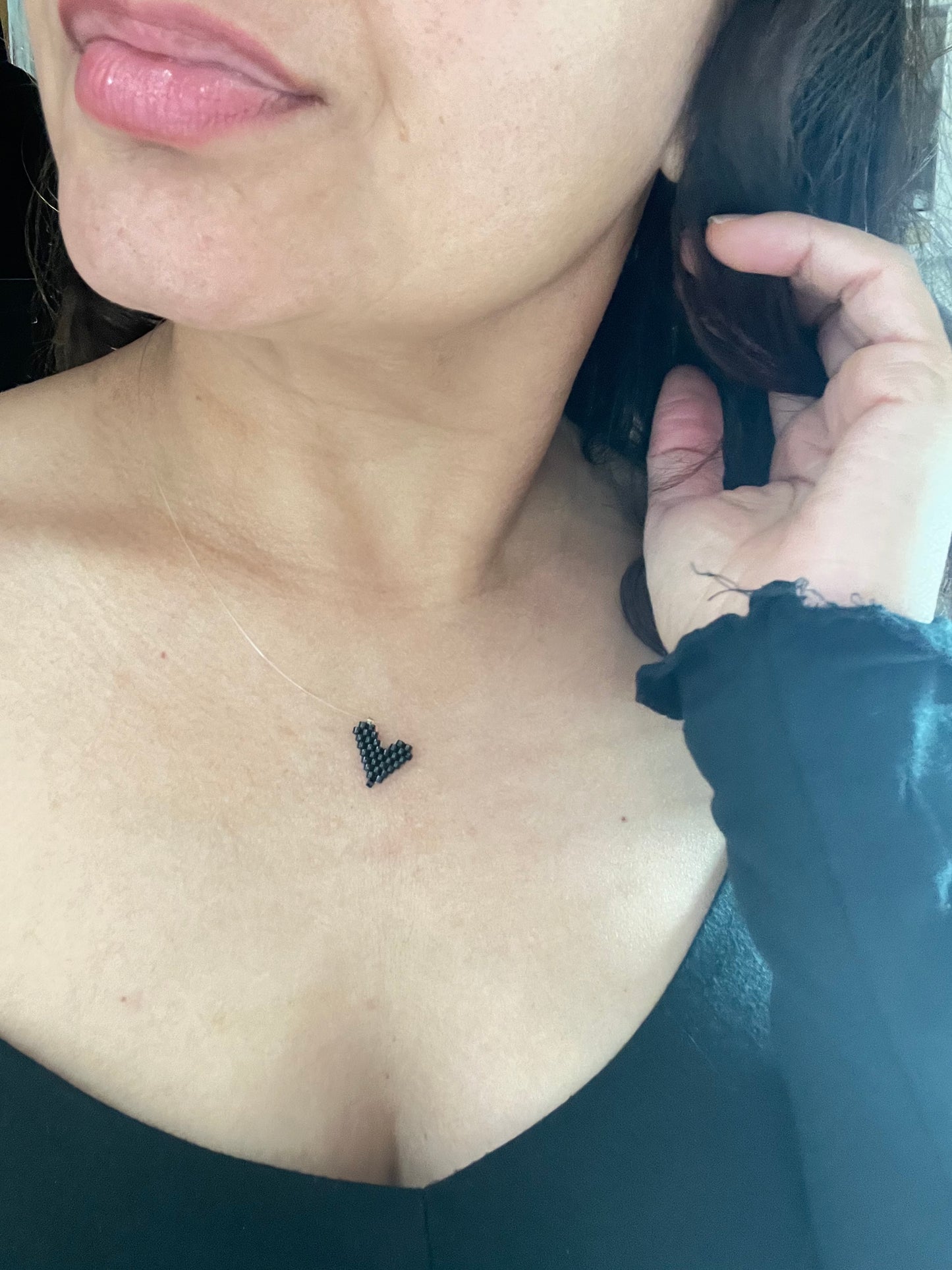 Minimalist Floating Chocker Necklaces