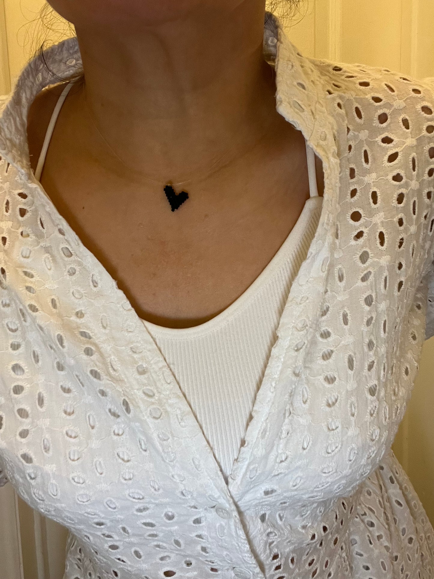 Love is in the air - Floating Chocker Necklaces