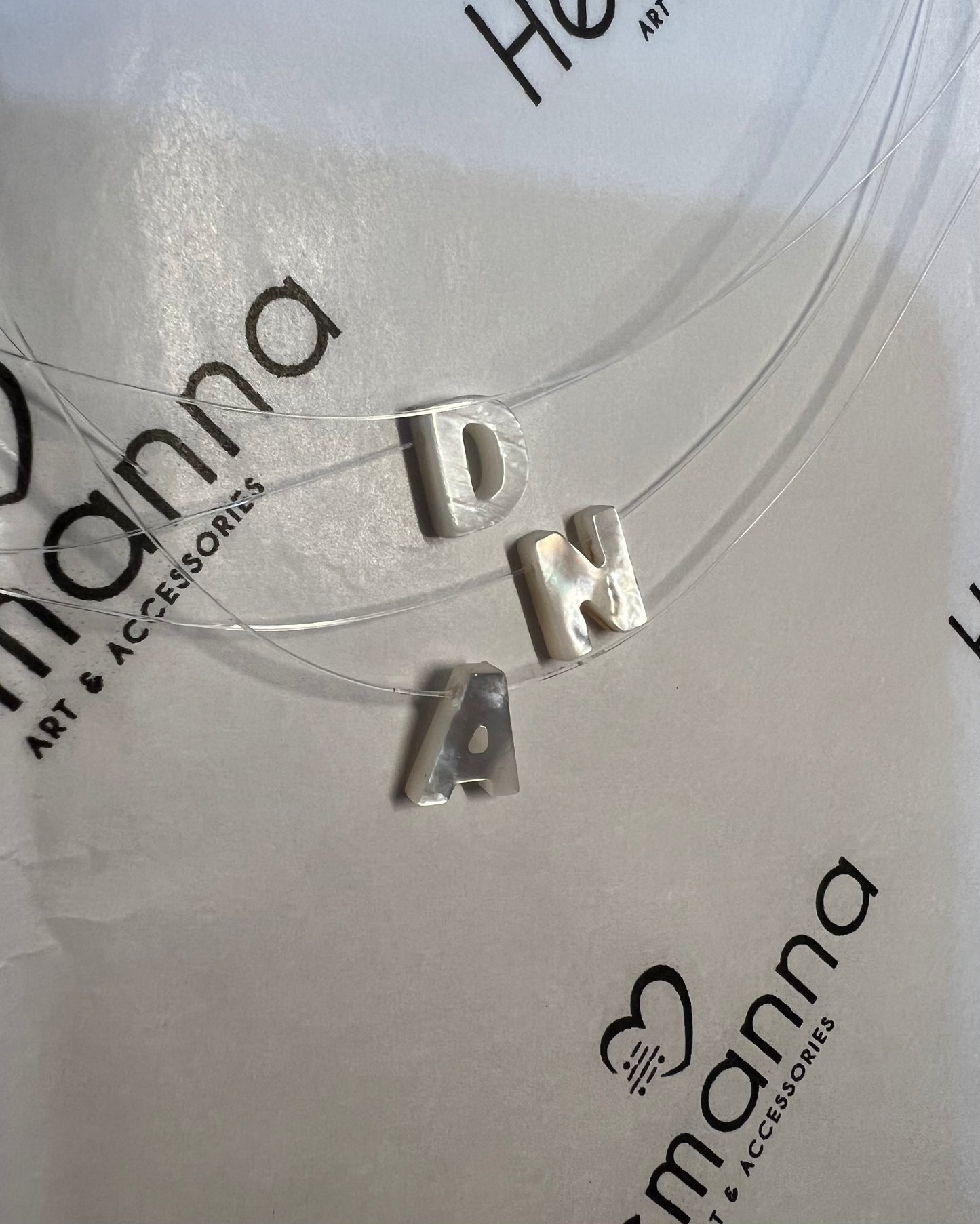 Nacre Initials Float - Chockers