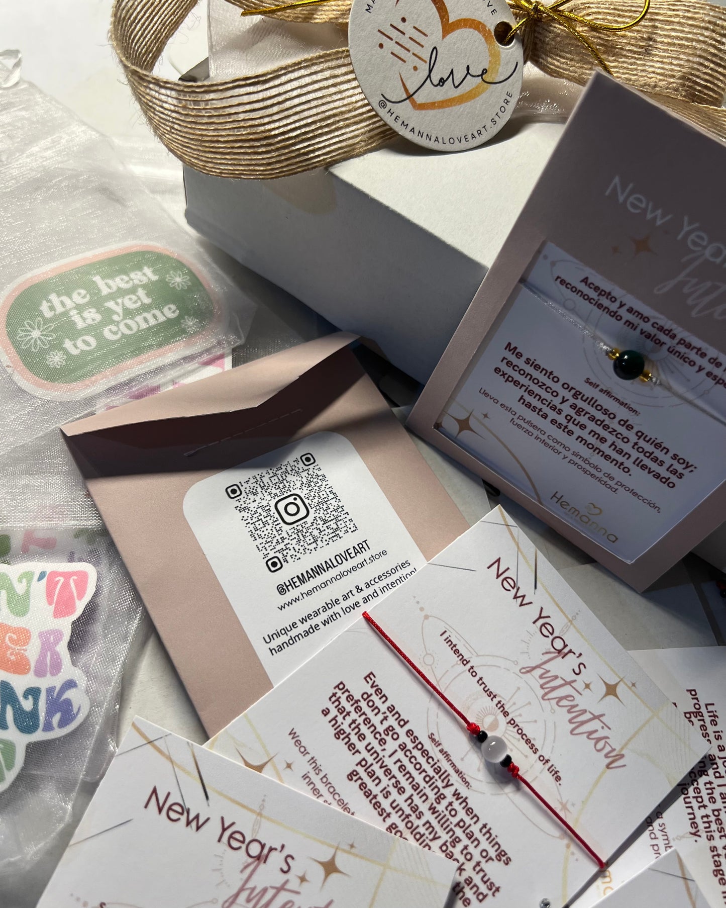 HEMANNA New Year Intentions Bracelet – Gift of Meaning