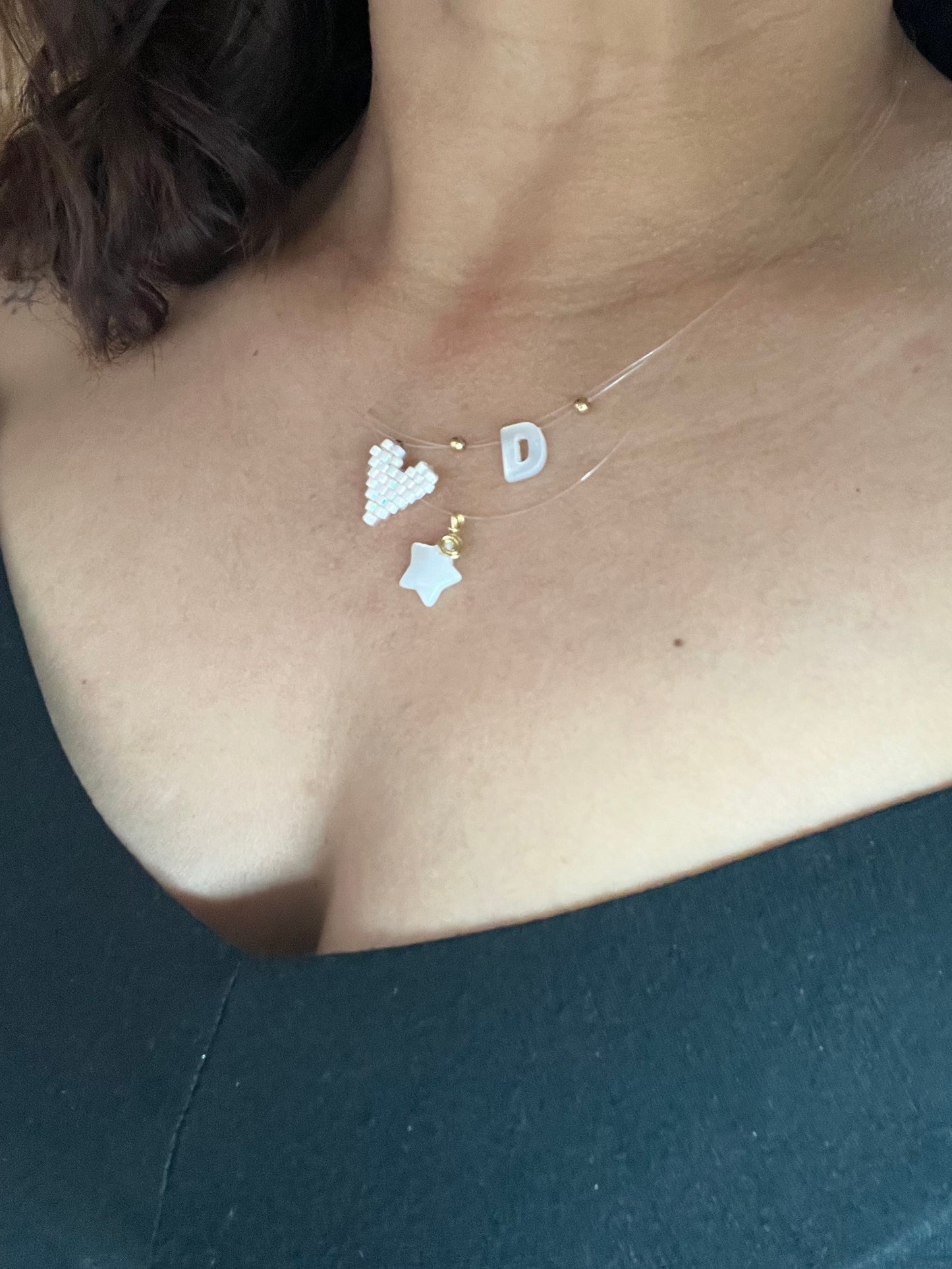 Minimalist Floating Chocker Necklaces