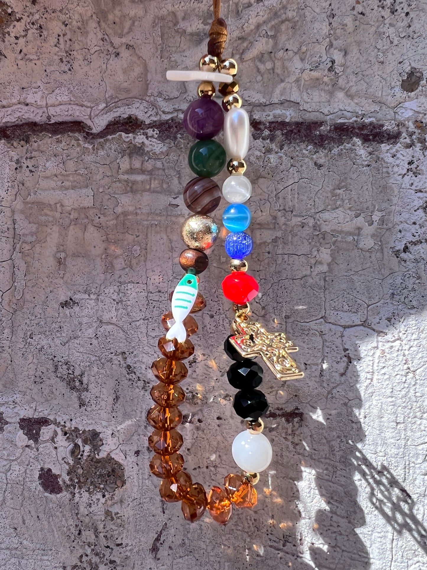 The Story of Jesus Charm – Faith Phone Strap