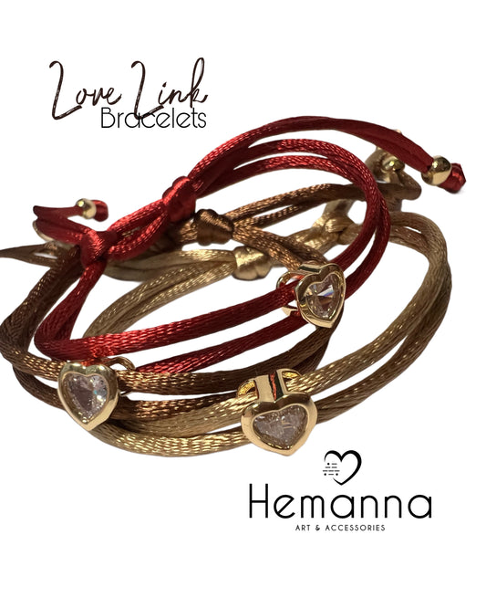 Love Link Bracelets – Set or Individual