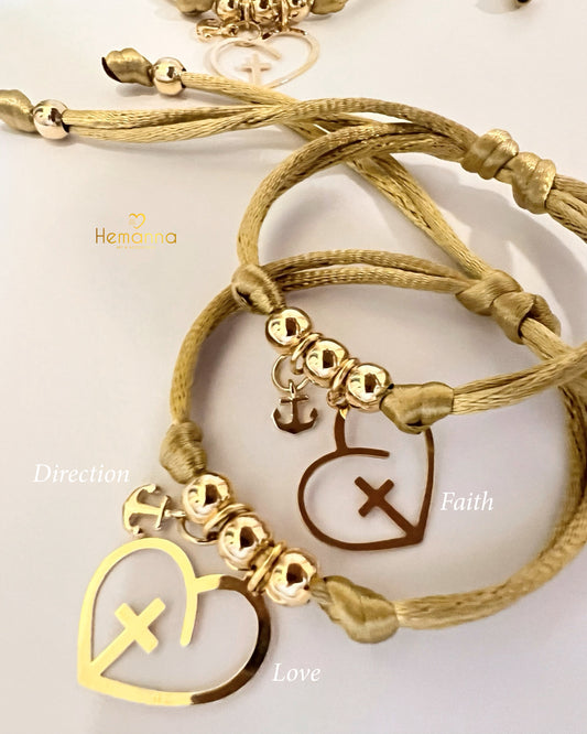 3 Graces Bracelets – Faith • Hope • Love